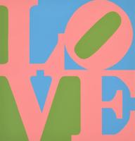 Robert Indiana Love Screenprint, Signed Edition - Sold for $7,500 on 10-10-2020 (Lot 293).jpg
